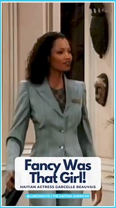Our girl @Garcelle Beauvais has been that Girl! 🇭🇹 Flashback of Jamie Foxx Show Fancy via @chillvintageaesthetics #lunionsuite #haitianamerican #haitian #culture #caribbean | The Haitian American