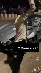 6.1K views · 87 reactions | 2 crore ki Porsche Car wasted #reels #viral #car #wife #husband #couple #gift | Osama Saif | Facebook