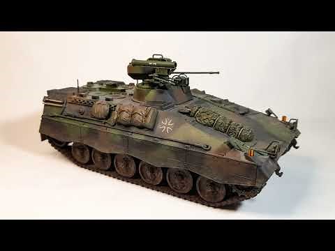 (FINISHED KIT REVIEW) Tamiya 1/35th Schutzenpanzer Marder 1A2 mit Panzerabwehrsystem Milan