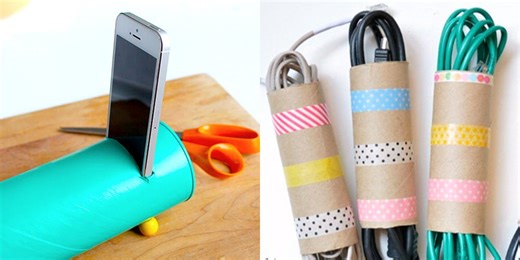 15 New Uses for Cardboard Tubes That Are Straight Up Genius