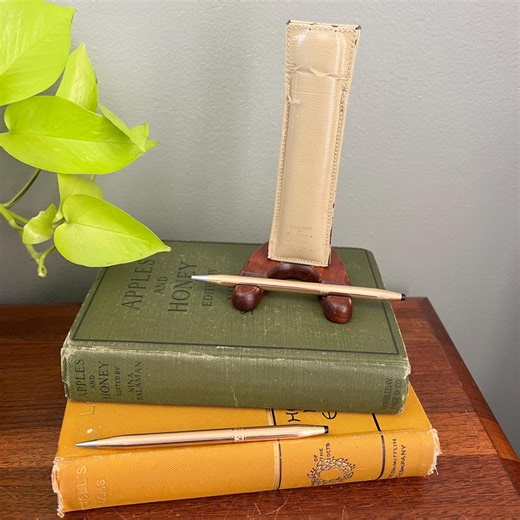 Vintage Cross 14K Gold Filled Pen & Pencil Set | Executive Desk Set With Original Leather Case - Etsy Canada