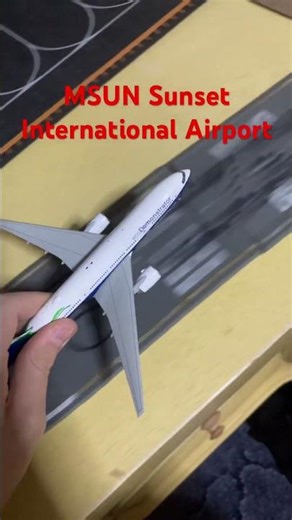 The airport is finished! #aircraft #airplane #airplanes #aviation #b787 #boeing #boeingboeing ￼