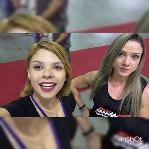 Entrevista para a Central de Jornalismo Madureira, no Arnold Classic Brasil 󾌵 @newmillensuplementos | Marjorie Beck