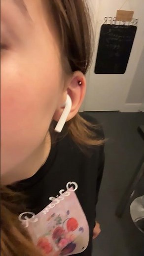 How to clean ur helix piercing 🫶🏻