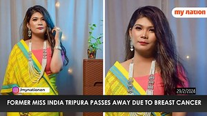 Former Miss India Tripura Rinky Chakma passes away due to breast cancer . #BreastCancer #RinkyChakma #MissIndiaTripura #PassesAway #SocialMedia #Fashion #Model #News | MyNation | Facebook