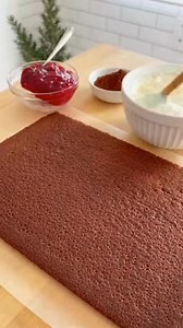 131K views · 96 reactions | Raspberry Chocolate Swirl Yule Roll...