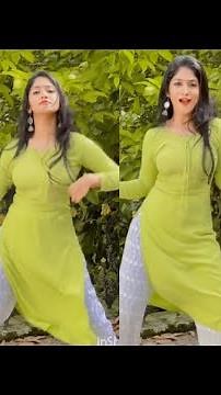 Mallu reels actress Kalyani Anil hot rare boobs show in tight dress 🔥💦 | hot boobs shaking 💦💦 | hot💦