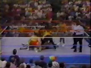 1988 - Ron Bass vs Brutus Beefcake - Uncensored from Canadian Tv The American TV version had an X covering the screen | The Art Of Hardcore