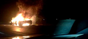 Video: Balaceras y quema de autos en Apatzingán, Michoacán