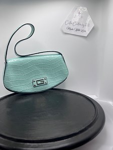 Turquoise Guess Handbag With Added Bling - Etsy Australia