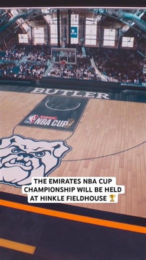 The ‪@emirates‬ NBA Cup championship will be held at Hinkle Fieldhouse 🏆
