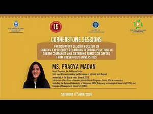 Guest lecture by Ms. Pragya Madan