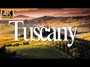 🌅 Tuscany in a Dream 4K | Romantic Italian Instrumental Music for Slow Travel & Relaxation