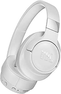 JBL TUNE 750BTNC - Wireless Over-Ear Headphones with Noise Cancellation - White (Renewed)