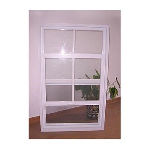 [Hot Item] Kdsbuilding Plastic Glass PVC Single UPVC Double Hung Black House Window Double Hung Vinyl