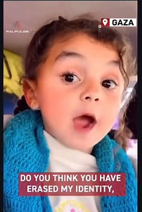 Palestinian girl from Gaza recites poem about resilience of Palestinians. 🇵🇸🫶🏽 | Abdul Shakur Zakariyah