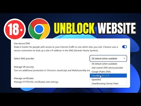 How to Unblock Adult Websites on Google Chrome !!