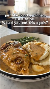 650K views · 6.2K reactions |  creamy chicken gravy plate that...
