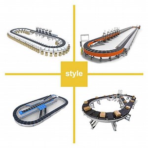 [Hot Item] Parcels Sorting Line Conveyor Machine for Logistic Express Warehouse