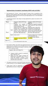 GST Update on HSN is mandatory for all gst taxpayers follow me for regular updates #GST #GSTUpdate #hsnupdate #HSN #gsthsn | Excel Satish | Facebook