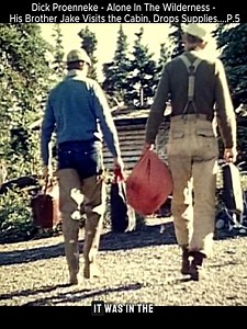 Dick Proenneke Goes to Alaska 1968 #offgridcabinbuild #logcabin #cabin #offgrid #Alaska | The Pink Flamingo