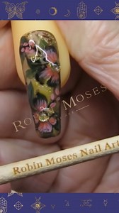 Love how these turned out! ✨ #flowernails #nails #nailart #springnails #flowernails #robinmosesnailart #nails #nailreels | Robin Moses Nail Art