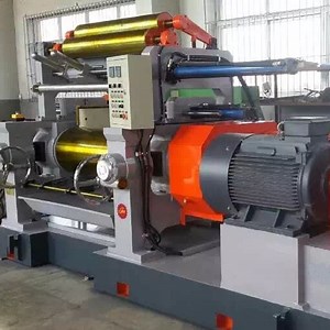 [Hot Item] 2 Roll Rubber Open Mill with Stock Blender