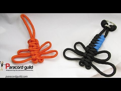 How to make a paracord dragonfly