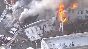 Buildings collapse in New Jersey fire