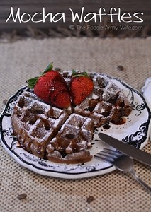 Mocha Waffles