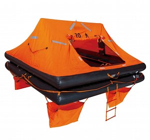 [Hot Item] Throw-Overboard Inflatable Liferaft Yjt-4/6/8 Marine Lifesaving Offshore Emergency Evacuation