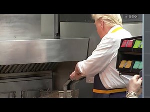 Donald Trump visits Pa. McDonalds, serves fries at drive-thru