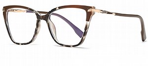 [Hot Item] Wholesale Luxury Design Metal Temples Tr90 Cat Eye Frame Spring Hinge Stock Women Optical Frames