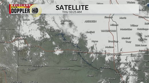 Thursday morning update, cooler than average temperatures for the 4th of July with scattered showers and thunderstorms that could clear out by sunset. | KELOLAND Weather