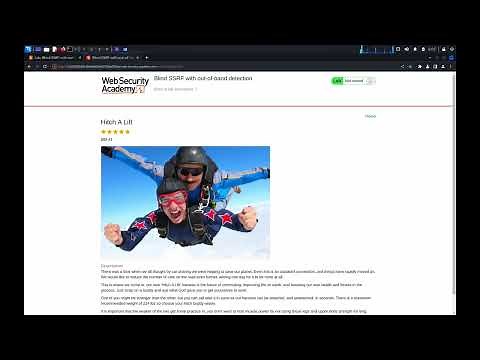Testing for blind SSRF with Burp Suite