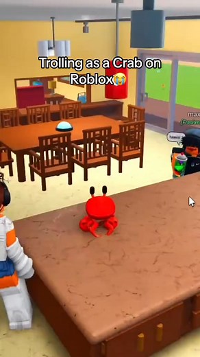 NPC crab top 🦀 #crab #roblox #robloxfunny #robloxmicup #micup #micuproblox #robloxian#robloxian #robloxfyp #funnyroblox #funroblox #funnymomentsroblox #robloxmeme #robl~ | JAX