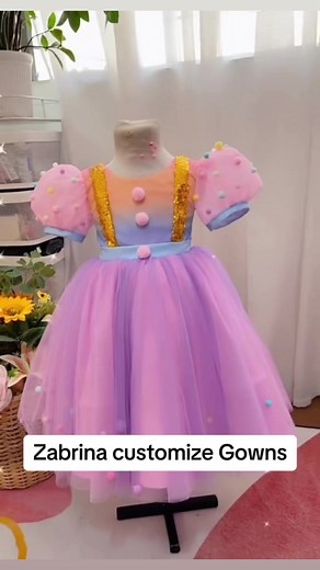 186 reactions | Custom-made gowns for kids, where imagination meets reality. Let your child shine in a gown as unique as they are. #KidsFashion #CustomGowns #LittleFashionistas #zabrinagowns #madetoordergowns | Zabrina | Facebook