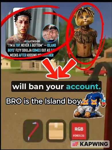 bro will NOT like that island he will be touched in 😭😭