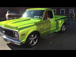 1972 Chevrolet C10 Stepside with a 454 GM CHEVY