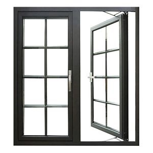 [Hot Item] Venta Caliente Ventanas y Puertas de Casement con Brazos, Estilo Moderno Ventanas de Casement de Aluminio, Ventanas de Cristal de Casement Francesas Modernas
