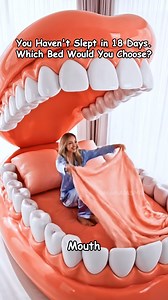 Which CRAZY Anatomy Bed Would You Sleep In? 🧠👄🧬 #asmr #aiasmr #oddlysatisfying #weird #relax | Hush AI ASMR