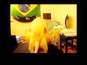 Woman lover of dirty talk and bestiality with her dog