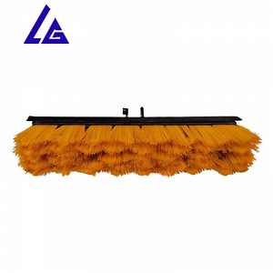 [Hot Item] Hand Operated Excavator Sweeping Broom with Replaceable Steel Wire Brushes