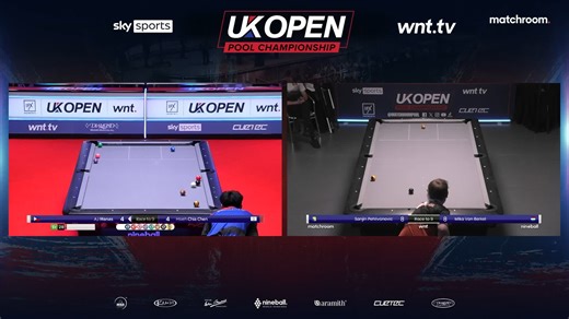What a match. What a rack! 🔥 Mika Van Berkel claims a massive win over Bosnian star Sanjin Pehlivanovic 👏 18 years old and beating some of the best on the World Nineball Tour 🌟 #UKOpenPool 🇬🇧 | Matchroom Pool