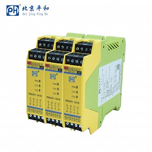 [Hot Item] Single or Dual Channels Manual or Automatic Reset Short Circuit Monitoring Safety Relay