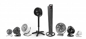 Vornado 5303DC - Ventilator Zirkulator - Energiesparend - Leise- inkl. Fernbedienung und Timer 30dB 3-30 W