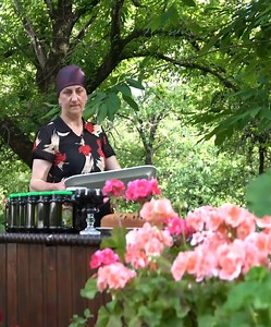 How to make black mulberry jam in the village - Black mulberry jam collected from the fresh harvest | Outdoor Chef