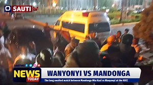 SECURITY MOTO! Kenyan Boxing Champion Rayton Okwiri escorted by heavy Police arrives at KICC | Sauti TV