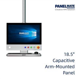 [Hot Item] 18.5inch Fanless IP65 Waterproof Industrial Touch Screen LCD Monitor Arm Mounted Touchscreen Industrial Display