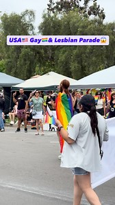 15K views · 100 reactions | USA Gay️‍& Lesbian Parade #usa #vlog #pride #gay #lesbian | Raja Traveller | Facebook